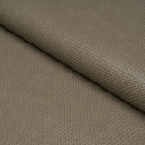 Schumacher Vegan Leather Rattan Indoor/Outdoor Ash Fabric