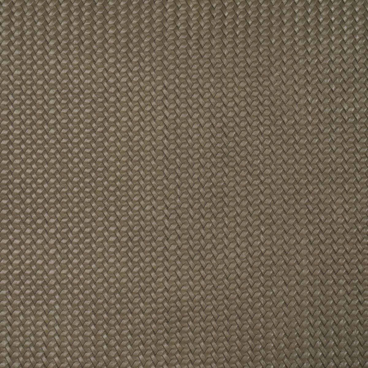 Schumacher Vegan Leather Rattan Indoor/Outdoor Ash Fabric