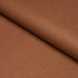 Schumacher Vegan Leather Rattan Indoor/Outdoor Caramel Fabric