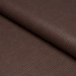 Schumacher Vegan Leather Rattan Indoor/Outdoor Brown Fabric
