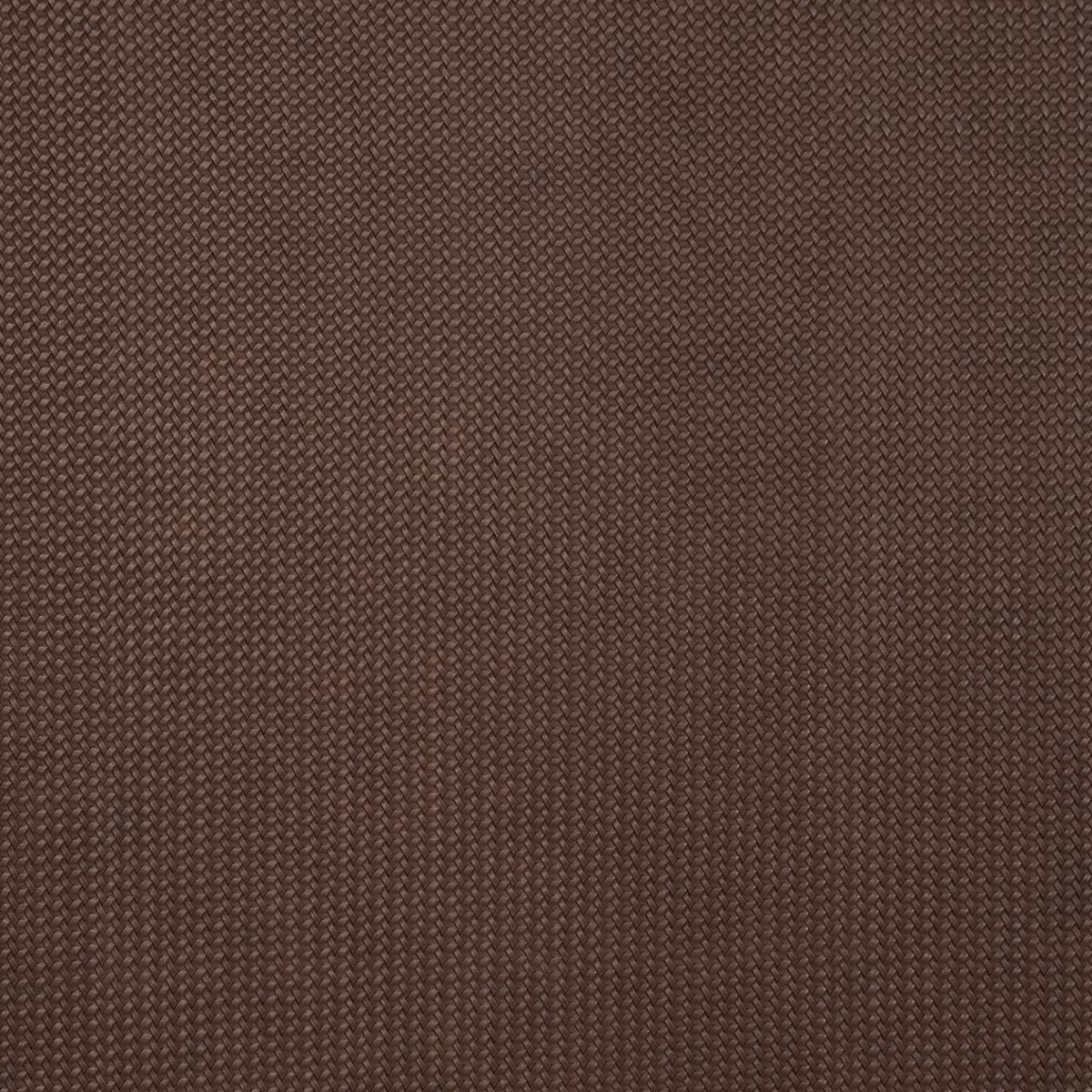 Schumacher Vegan Leather Rattan Indoor/Outdoor Brown Fabric