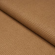 Schumacher Vegan Leather Basketweave In/Out Camel Fabric