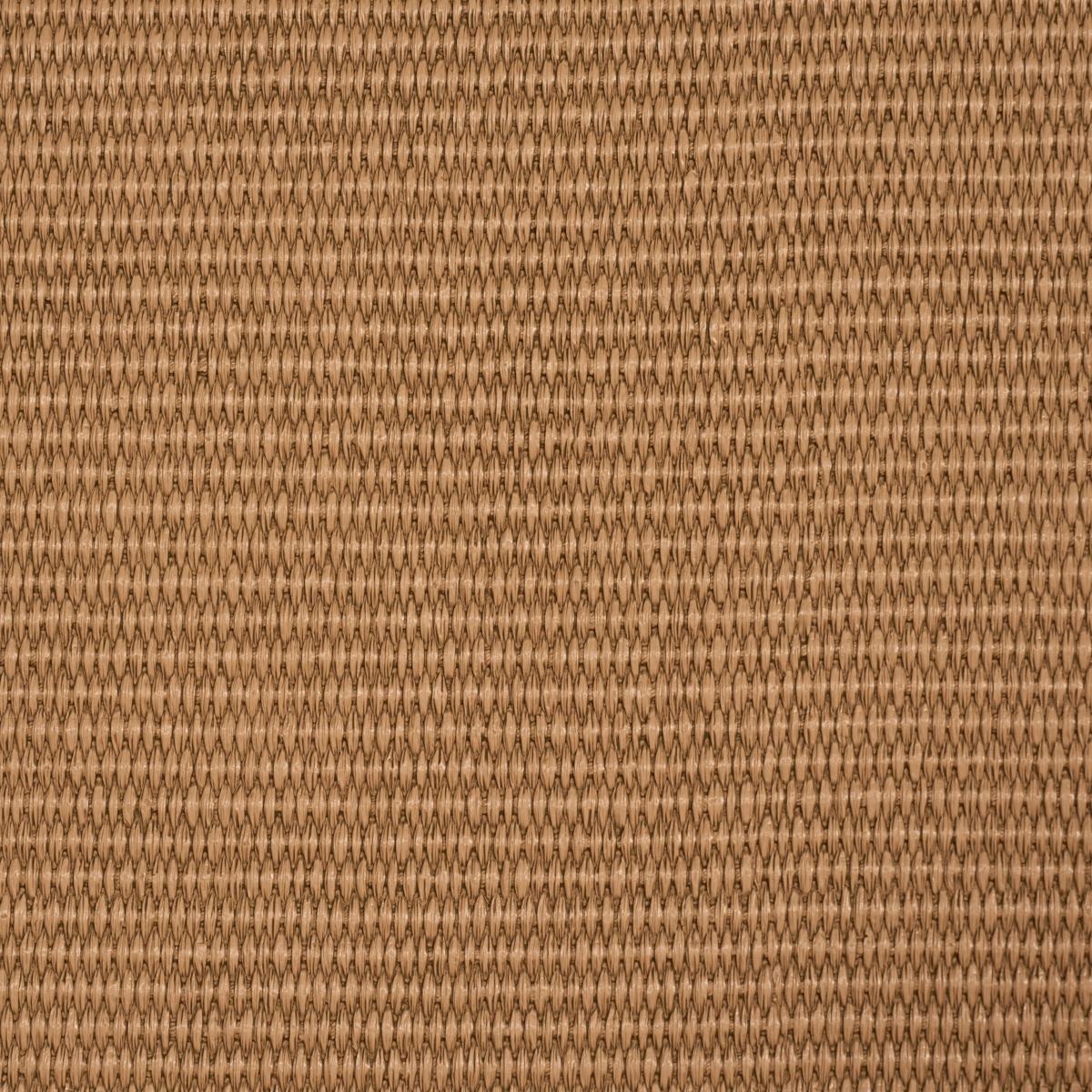 Schumacher Vegan Leather Basketweave In/Out Camel Fabric