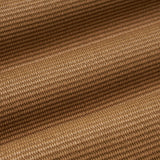Schumacher Vegan Leather Basketweave In/Out Camel Fabric
