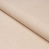 Schumacher Vegan Leather Basketweave In/Out Neutral Fabric