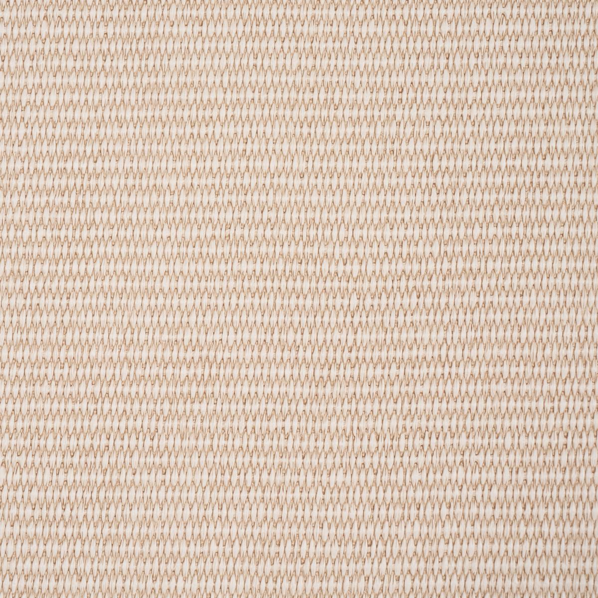 Schumacher Vegan Leather Basketweave In/Out Neutral Fabric