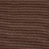 Schumacher Vegan Leather Basketweave In/Out Chocolate Fabric