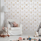 Galerie 282-3 Bambino Cirque Silver Grey Wallpaper 282-3 Silver Grey Wallpaper