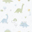 Galerie 283-2 Bambino Dino Blue Wallpaper 283-2 Blue Wallpaper