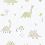 Galerie 283-3 Bambino Dino Green Wallpaper 283-3 Green Wallpaper