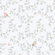 Galerie 284-2 Bambino Birdy Silver Grey Wallpaper 284-2 Silver Grey Wallpaper