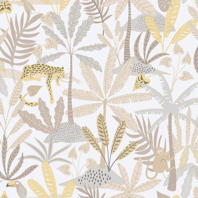 Galerie 286-3 Bambino Jungly Yellow Wallpaper 286-3 Yellow Wallpaper