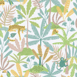 Galerie 286-4 Bambino Jungly Green Wallpaper 286-4 Green Wallpaper