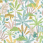 Galerie 286-4 Bambino Jungly Green Wallpaper 286-4 Green Wallpaper