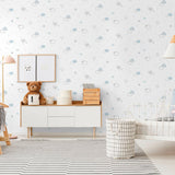 Galerie 288-2 Bambino Rainbow Blue Wallpaper 288-2 Blue Wallpaper