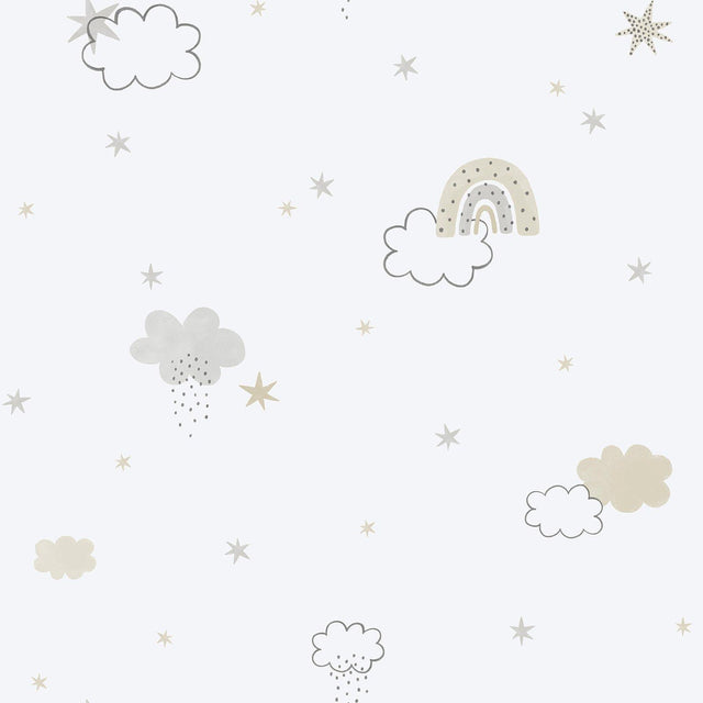 Galerie 288-3 Bambino Rainbow Beige Wallpaper 288-3 Beige Wallpaper