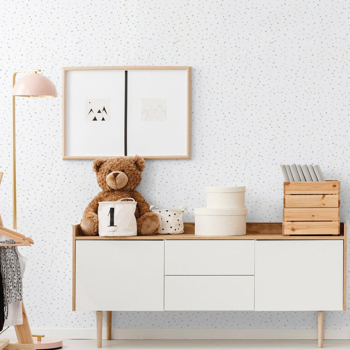 Galerie 289-2 Bambino Splash Blue Wallpaper 289-2 Blue Wallpaper
