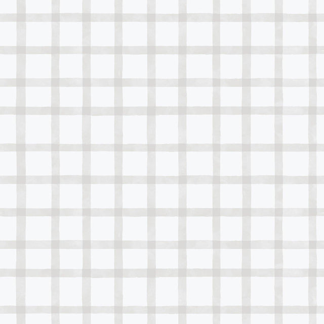 Galerie 290-3 Bambino Watercolour Checks Silver Grey Wallpaper 290-3 Silver Grey Wallpaper