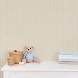 Galerie 292-5 Bambino Tiny Stripes Yellow Wallpaper 292-5 Yellow Wallpaper