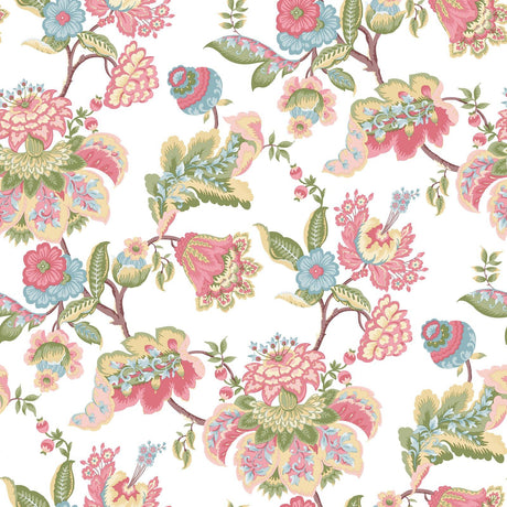 Galerie 8301 Blooming Garden Floral Pink Wallpaper 8301 Pink Wallpaper