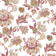 Galerie 8302 Blooming Garden Floral Red Wallpaper 8302 Red Wallpaper