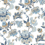 Galerie 8303 Blooming Garden Floral Blue Wallpaper 8303 Blue Wallpaper