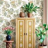 Galerie 8305 Blooming Garden Floral Blue Wallpaper 8305 Blue Wallpaper