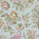 Galerie 8307 Blooming Garden Floral Blue Wallpaper 8307 Blue Wallpaper