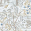 Galerie 8316 Blooming Garden Floral Blue Wallpaper 8316 Blue Wallpaper