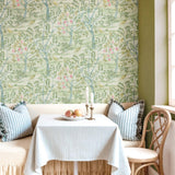 Galerie 8317 Blooming Garden Floral Green Wallpaper 8317 Green Wallpaper