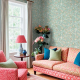 Galerie 8321 Blooming Garden Floral Blue Wallpaper 8321 Blue Wallpaper