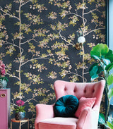 Galerie 8322 Blooming Garden Floral Blue Wallpaper 8322 Blue Wallpaper