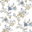 Galerie 8327 Blooming Garden Floral Blue Wallpaper 8327 Blue Wallpaper