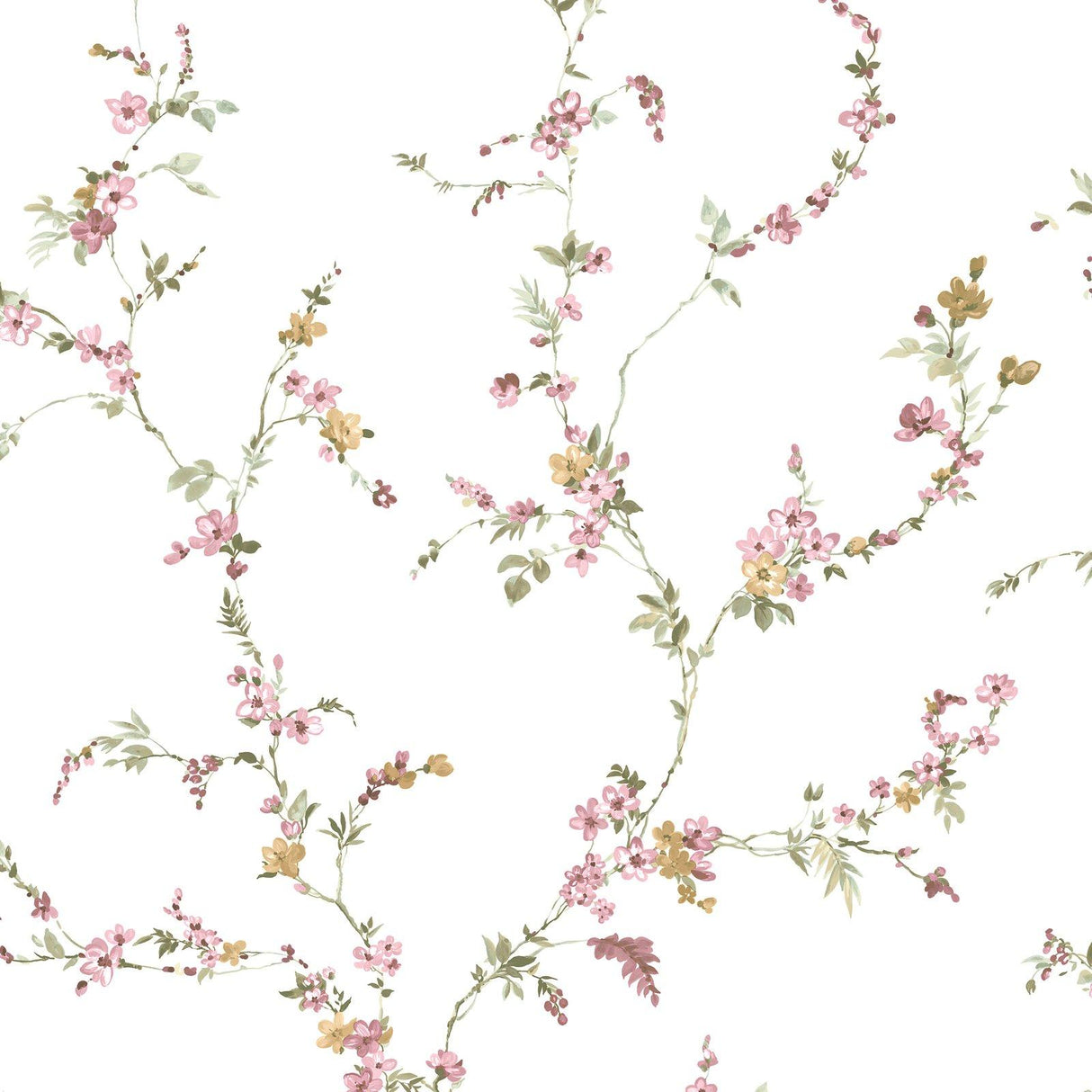 Galerie 8335 Blooming Garden Floral Pink Wallpaper 8335 Pink Wallpaper