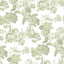 Galerie 8344 Blooming Garden Toile Green Wallpaper 8344 Green Wallpaper