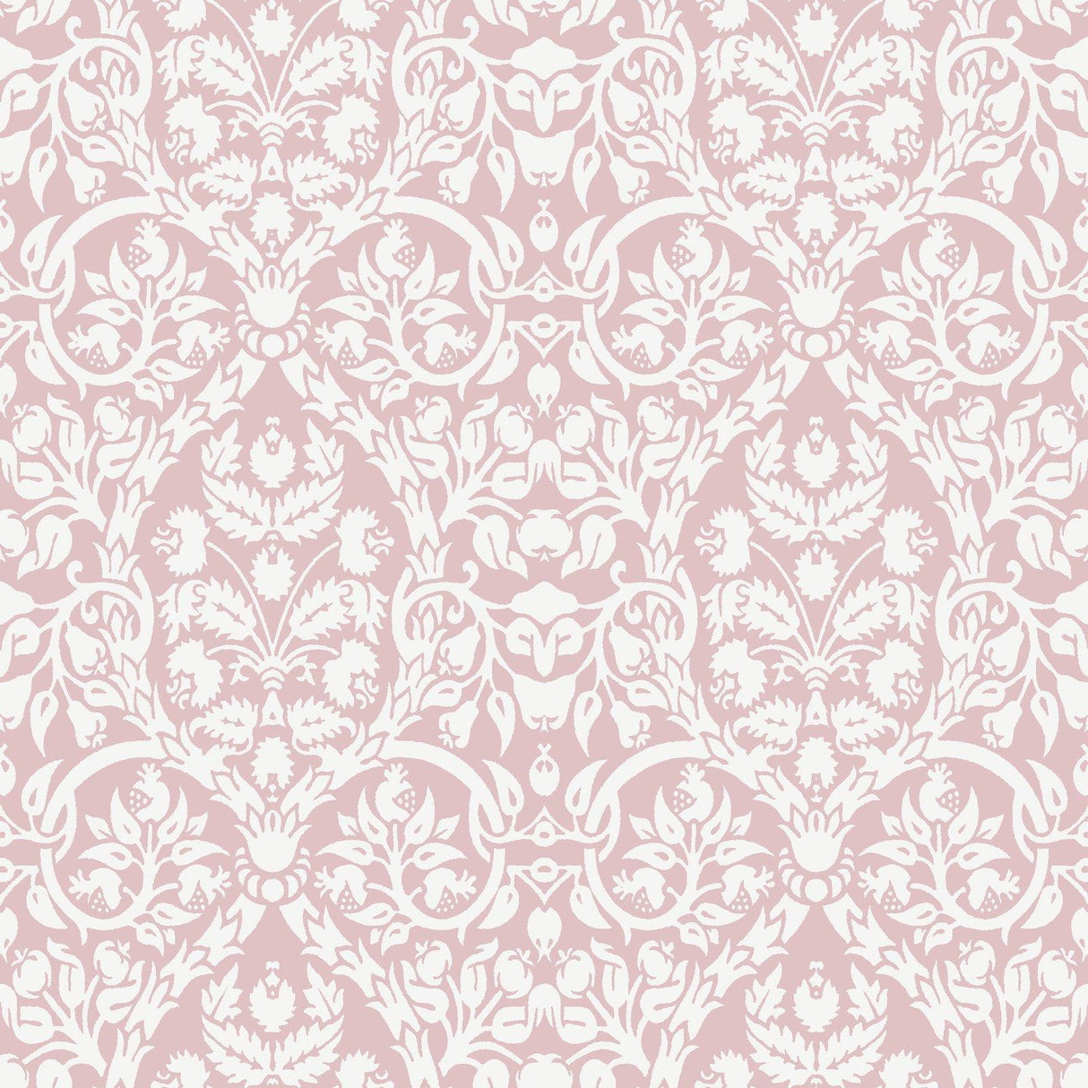 Galerie 8348 Blooming Garden Damask Pink Wallpaper 8348 Pink Wallpaper