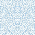 Galerie 8349 Blooming Garden Damask Blue Wallpaper 8349 Blue Wallpaper
