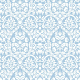 Galerie 8349 Blooming Garden Damask Blue Wallpaper 8349 Blue Wallpaper