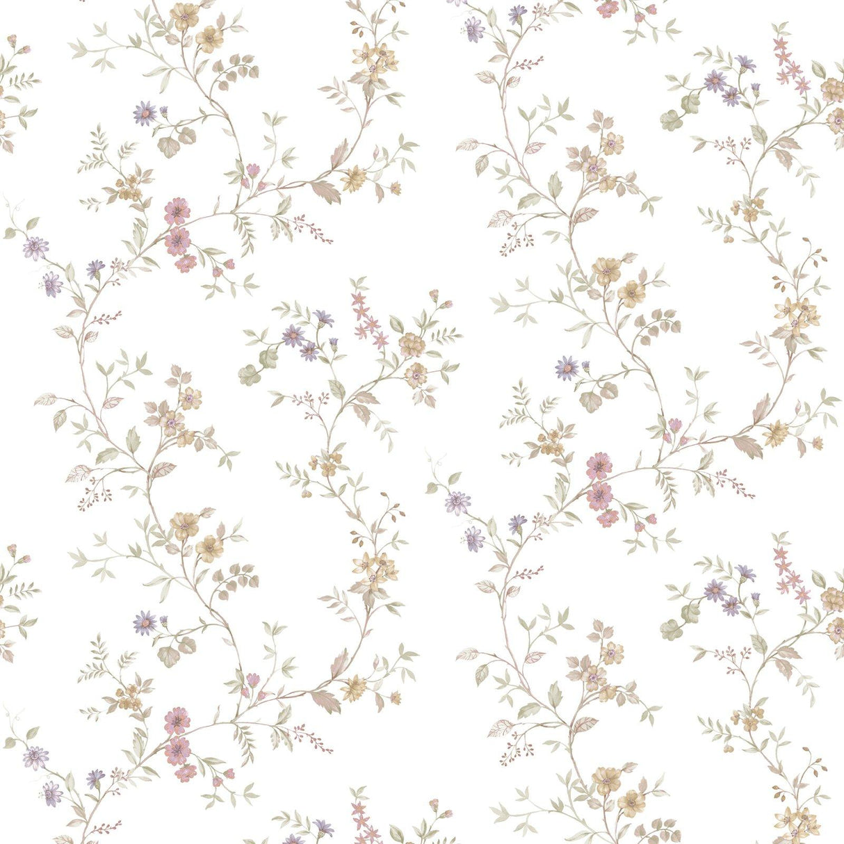 Galerie 8355 Blooming Garden Floral Beige Wallpaper 8355 Beige Wallpaper