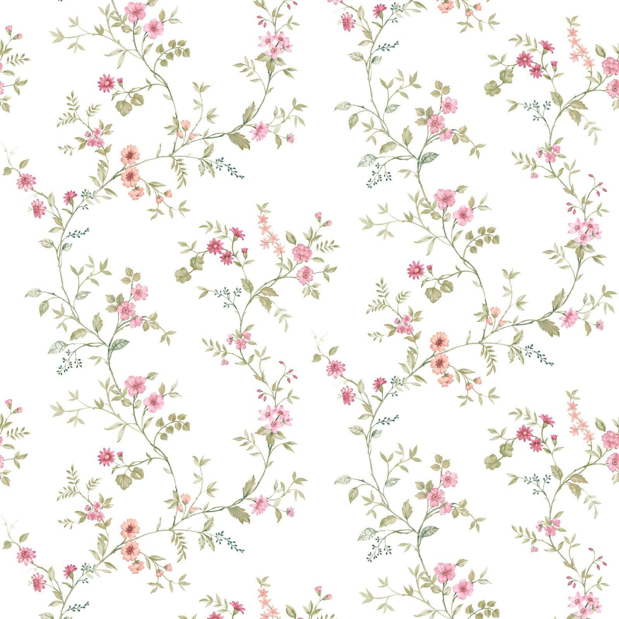 Galerie 8356 Blooming Garden Floral Pink Wallpaper 8356 Pink Wallpaper
