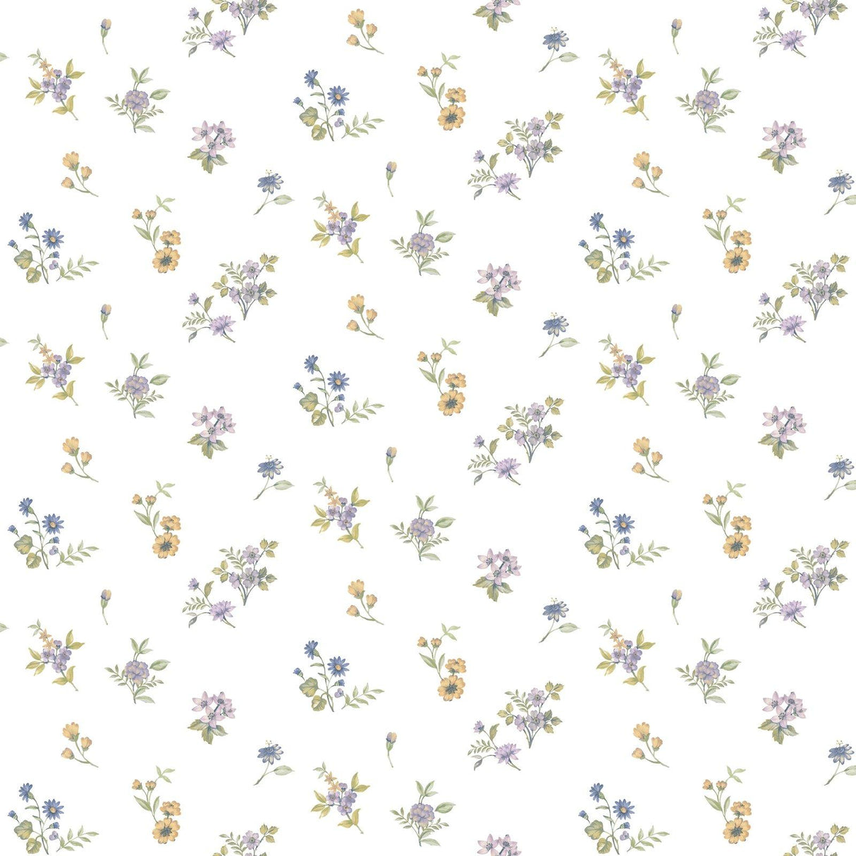 Galerie 8361 Blooming Garden Floral Blue Wallpaper 8361 Blue Wallpaper