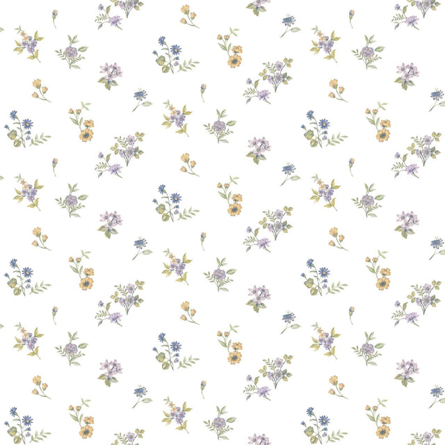 Galerie 8361 Blooming Garden Floral Blue Wallpaper 8361 Blue Wallpaper