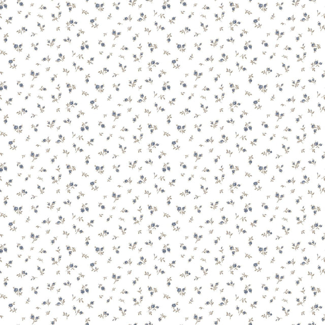 Galerie 8372 Blooming Garden Floral Blue Wallpaper 8372 Blue Wallpaper