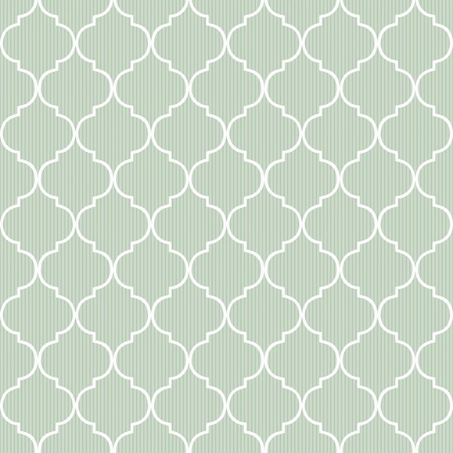 Galerie 8378 Blooming Garden Stripe Green Wallpaper 8378 Green Wallpaper