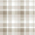Galerie 8386 Blooming Garden Check Plaid Beige Wallpaper 8386 Beige Wallpaper