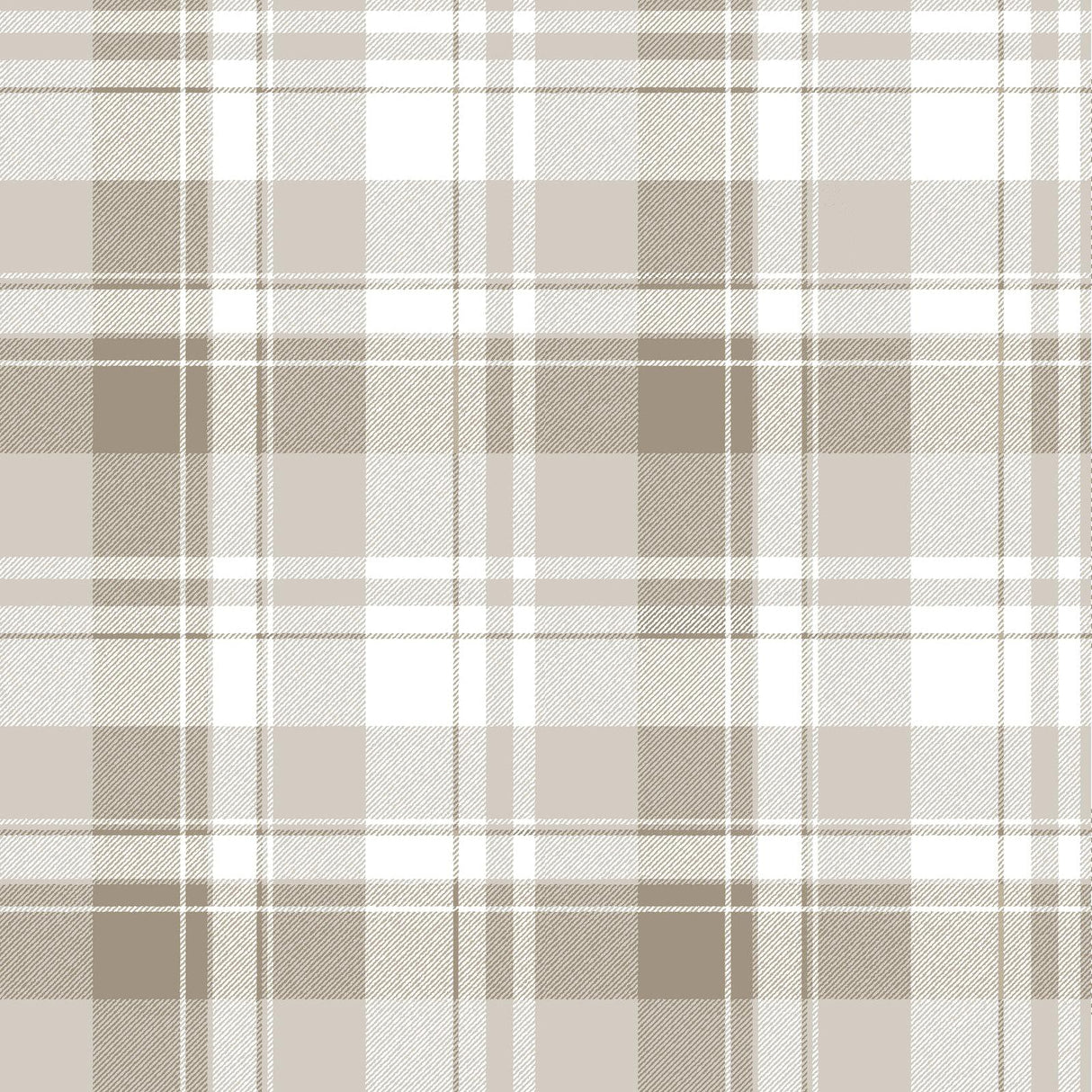 Galerie 8386 Blooming Garden Check Plaid Beige Wallpaper 8386 Beige Wallpaper