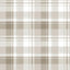 Galerie 8386 Blooming Garden Check Plaid Beige Wallpaper 8386 Beige Wallpaper