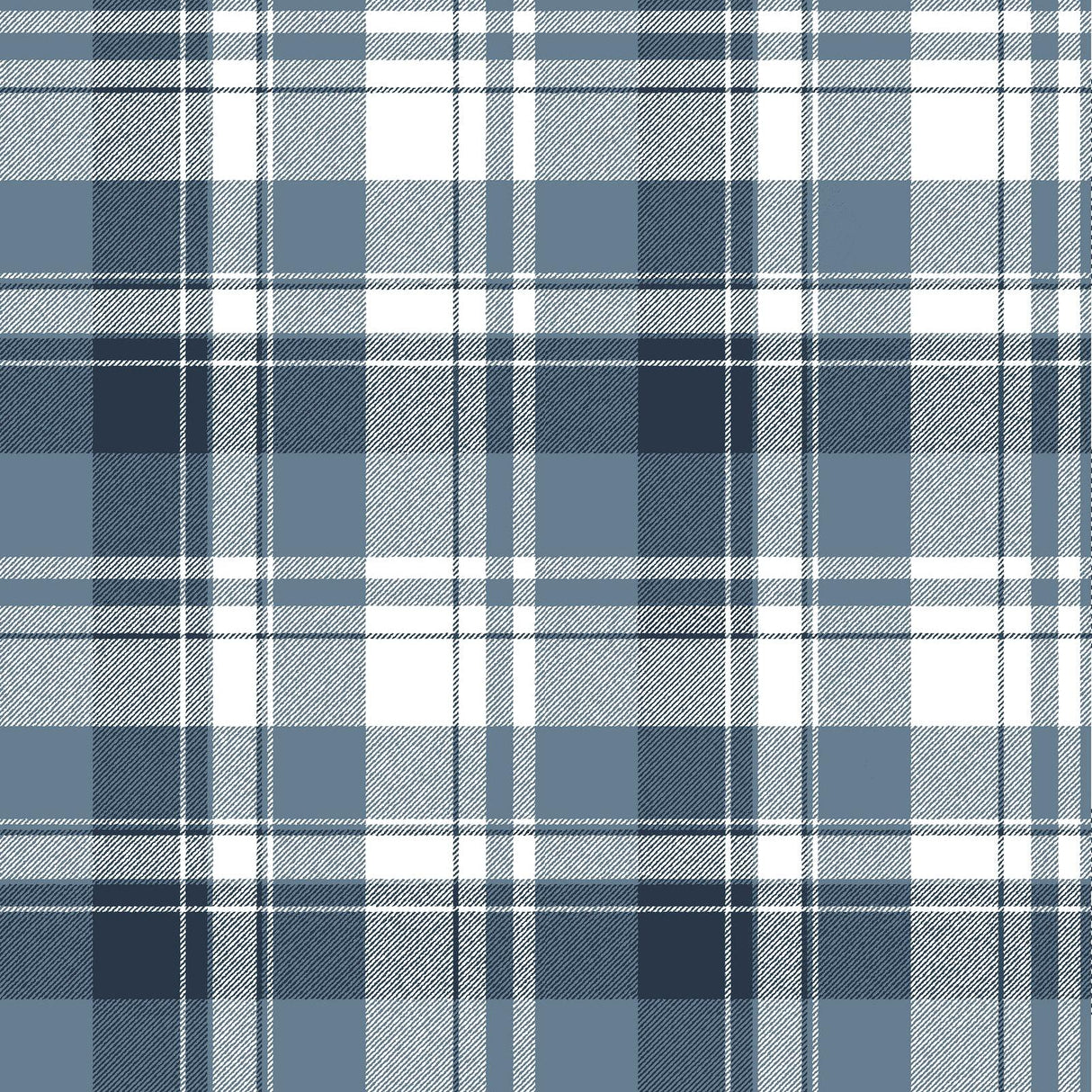 Galerie 8387 Blooming Garden Check Plaid Blue Wallpaper 8387 Blue Wallpaper