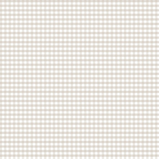 Galerie 8390 Blooming Garden Check Plaid Beige Wallpaper 8390 Beige Wallpaper