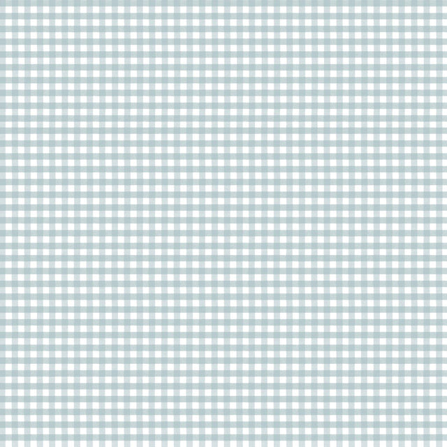 Galerie 8392 Blooming Garden Check Plaid Blue Wallpaper 8392 Blue Wallpaper